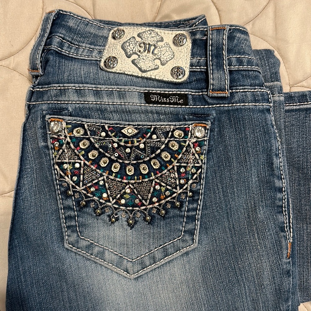 Miss Me Jeans Mid-rise Boot cut 28x34